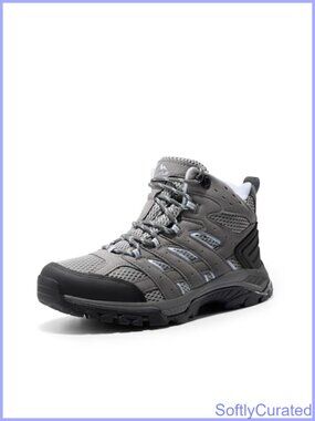 NORTIV 8 Women's Lightweight Ankle Hiking Boots Suede Backpacking
